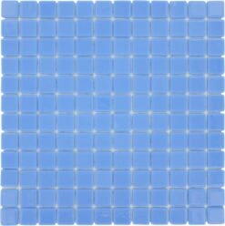 Celetial Blue 1x1 Glossy Glass Tile