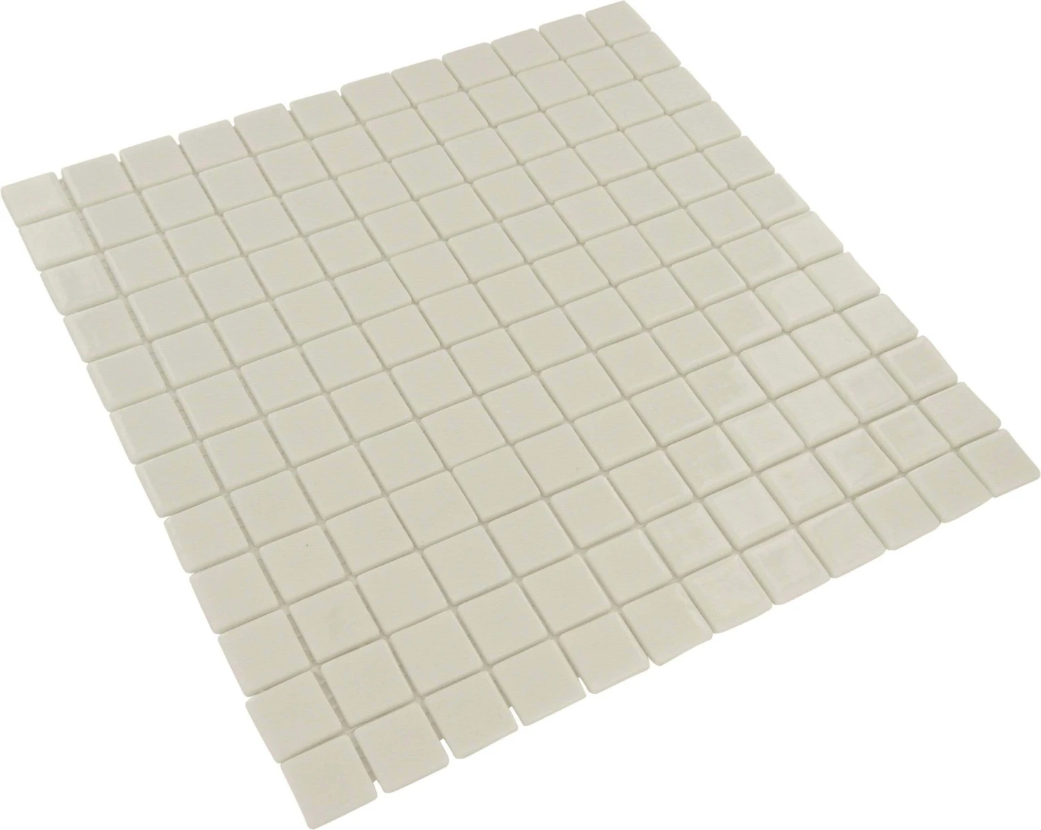 White Glossy 1x1 Glass Tile 5 White Glossy 1x1 Glass Tile - Image 3