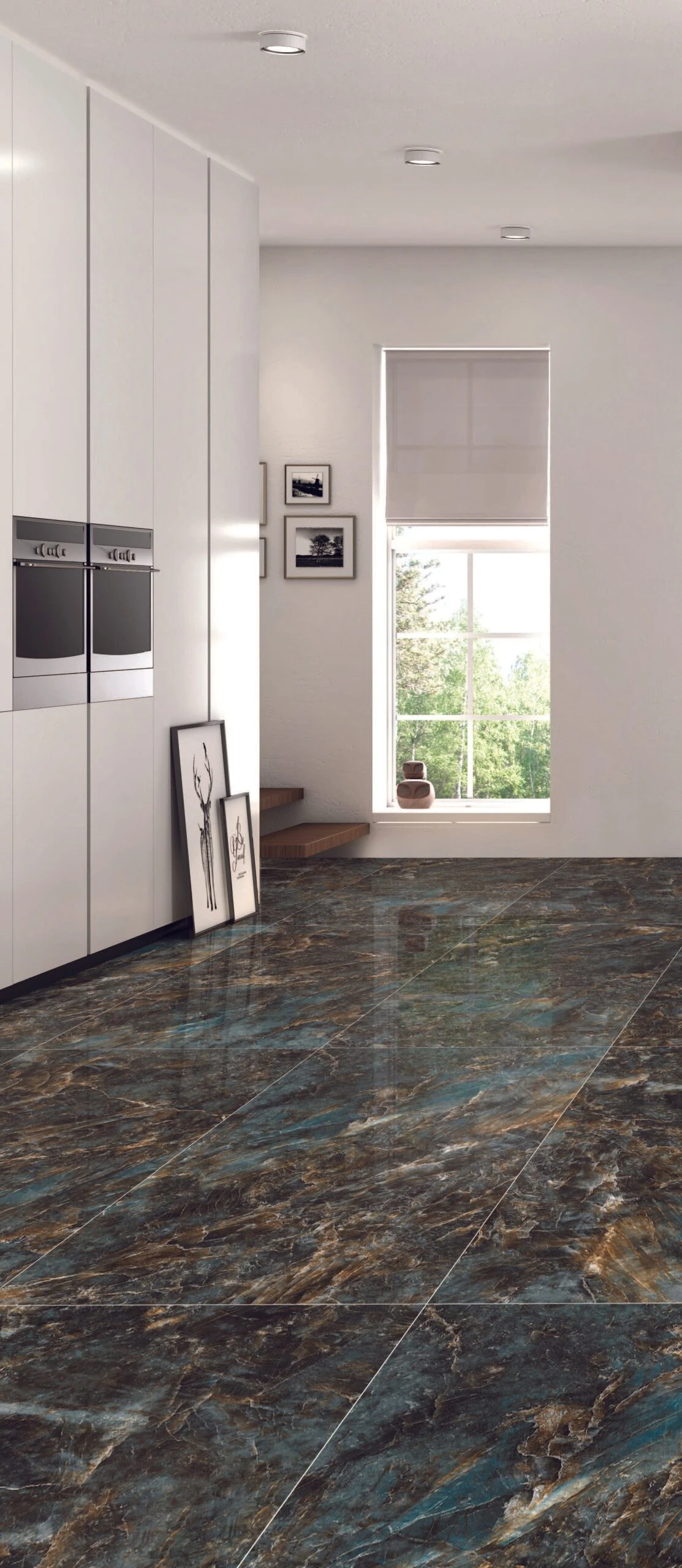 Amazonite Green 24x48 Polished Porcelain Tile 5 Amazonite Green 24x48 Polished Porcelain Tile - Image 3