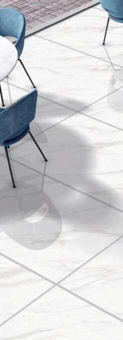 Iceland Statuario White 24x48 Polished Porcelain Tile -Oasistile Store champion tile iceland statuario white 24x48 polished porcelain tile oasis tile 33434718929090