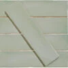 Brooklyn Jade Green 3x12 Glossy Ceramic Tile -Oasistile Store euro glass brooklyn jade green 3x12 glossy ceramic tile oasis tile 1112487184