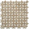 Thassos White, Emperador Light And Crema Marfil Beige Flower Stone Tile -Oasistile Store euro glass cream beige flower polished stone tile fs73 shop oasis 40788424786114