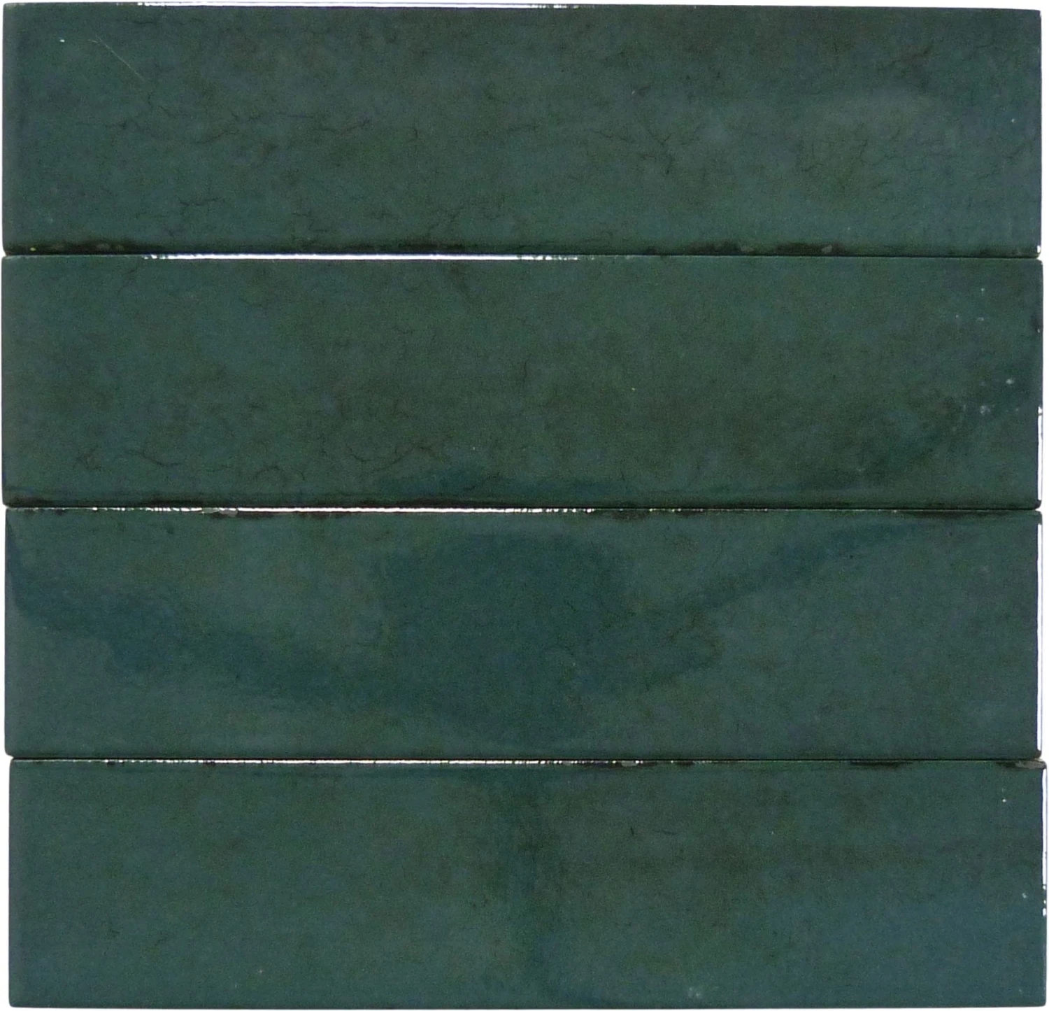 Denver Brick Green 2x10 Glossy Porcelain Tile 4 Denver Brick Green 2x10 Glossy Porcelain Tile - Image 2