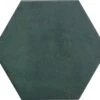 Denver Hexagon Green 9x10 Matte Porcelain Tile -Oasistile Store euro glass denver hexagon green 9x10 matte porcelain tile oasis tile 40499590987970