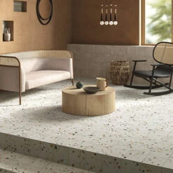 Evellon Exploral White 8x8 Matte Porcelain Tile