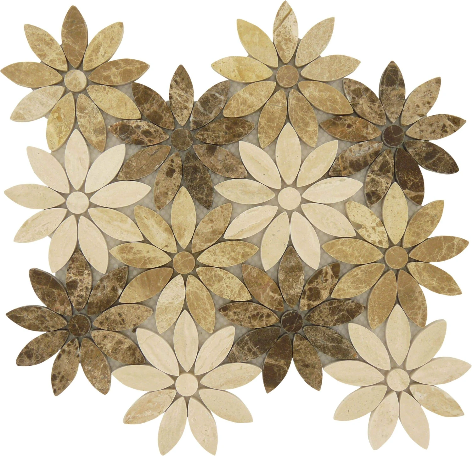 Chestnut Blossoms Polished Stone Tile 3 Chestnut Blossoms Polished Stone Tile
