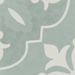 Vincenzia Royale Medici Green 6x6 Matte Porcelain Tile