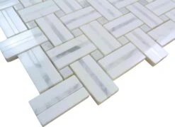Lace Lining Basket Weave Polished Stone Tile -Oasistile Store euro glass lace lining basket weave polished stone tile utw472 29735587250370