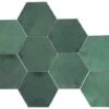 Marthas Manor Myrtle Grove Hex 4x5 Glossy Ceramic Tile -Oasistile Store euro glass marthas manor myrtle grove hex 4 x5 glossy ceramic tile oasis tile 41063062831298