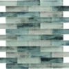 Metropolis Atlanna Aqua 1x4 Uniform Brick Matte Glass Tile -Oasistile Store euro glass metropolis atlanna aqua 1 x 4 uniform brick matte glass tile met764 29726967824578