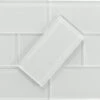 Ice Bay White 3x6 Glossy Glass Subway Tile -Oasistile Store matrix mosaics ice bay white 3 x 6 glossy glass subway tile 29681492295874