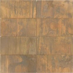 Antique Copper 3x6 Metal Subway Tile