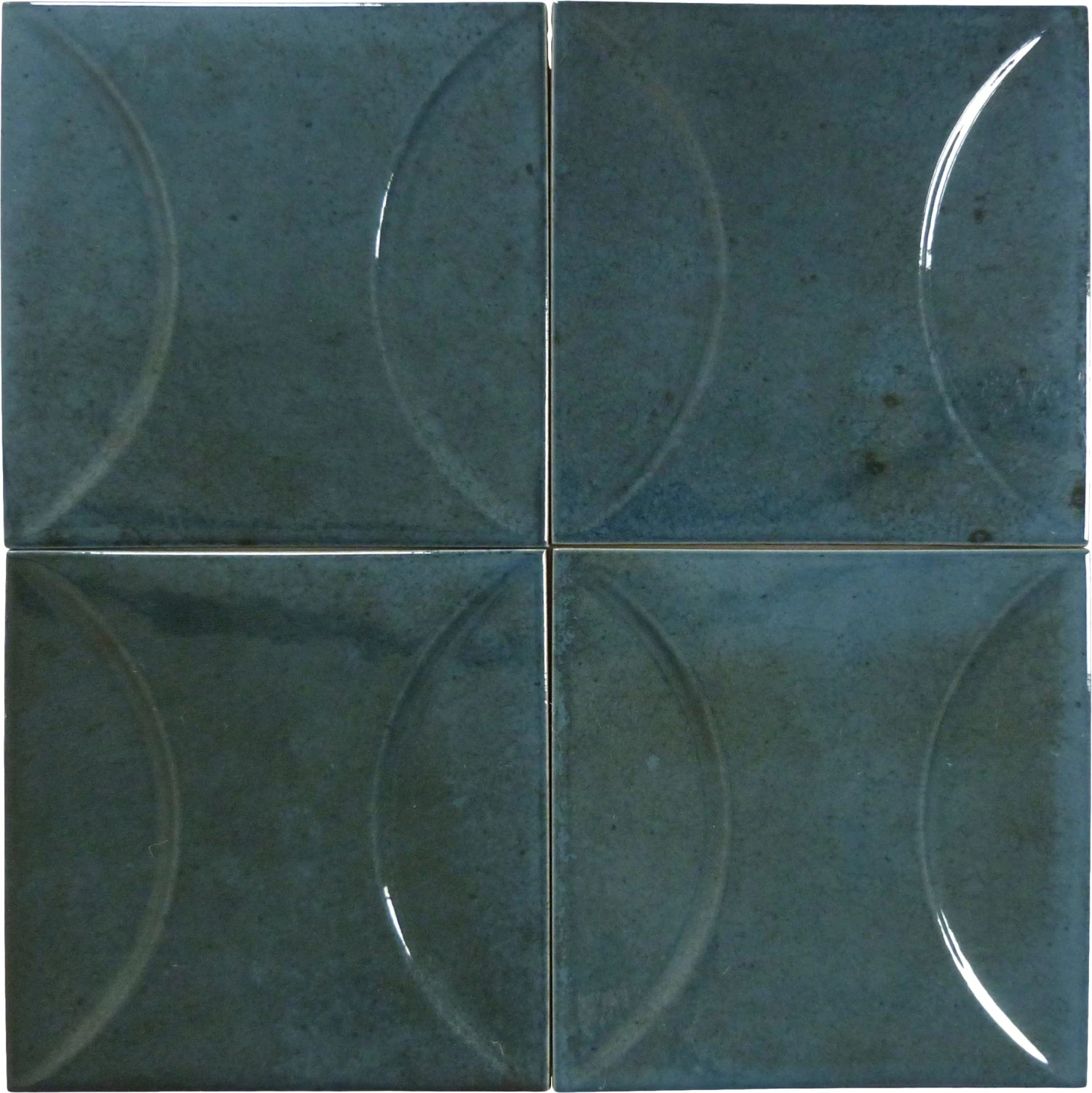 Boutique Prussian Blue Relief 6x6 Porcelain Tile 5 Boutique Prussian Blue Relief 6x6 Porcelain Tile - Image 3