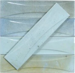 Boutique Verdigris Relief 3x12 Porcelain Tile