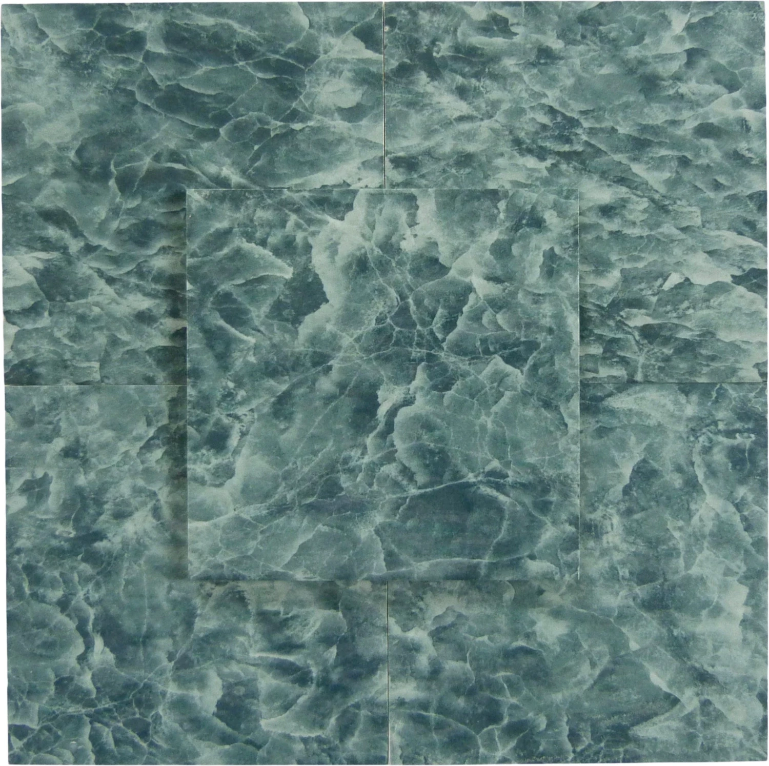 Alps Marine Green 6x6 Glossy Porcelain Tile 3 Alps Marine Green 6x6 Glossy Porcelain Tile