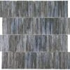 Hot Springs Mystic Stacked Glass Mosaic Tile 1 Hot Springs Mystic Stacked Glass Mosaic Tile -Oasistile Store royal tile stone hot springs mystic 11 75x11 75 glass mosaic tile oasis tile 1147124762