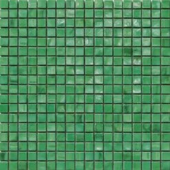Murano Smalto 5/8x5/8 Emerald 3 Glass Tile