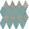 Arabian Crackled Aqua Ceramic Tile 1 Arabian Crackled Aqua Ceramic Tile -Oasistile Store tuscan glass arabian crackled aqua ceramic tile rpc11 11338138288186