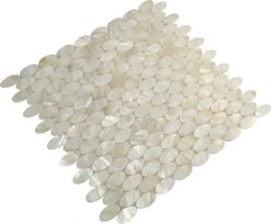 Mother Of Pearl Oval Glossy Shell Tile 8 Mother Of Pearl Oval Glossy Shell Tile -Oasistile Store tuscan glass mother of pearl oval glossy shell tile mps3 13578872193098