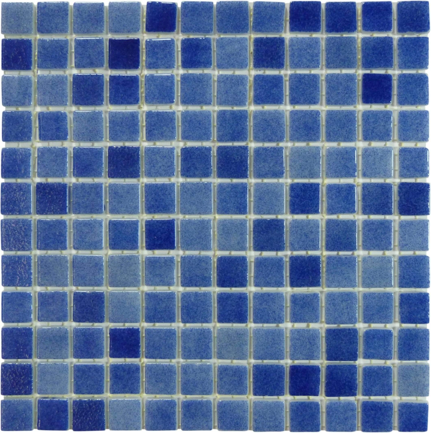 Azul Blue 7/8x7/8 Glossy Glass Tile 3 Azul Blue 7/8x7/8 Glossy Glass Tile