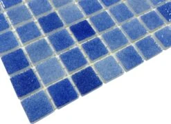 Azul Blue 7/8x7/8 Glossy Glass Tile 7 Azul Blue 7/8x7/8 Glossy Glass Tile -Oasistile Store universal glass designs 7 8 x 7 8 blue glass square tile glossy f3002 29664956448962