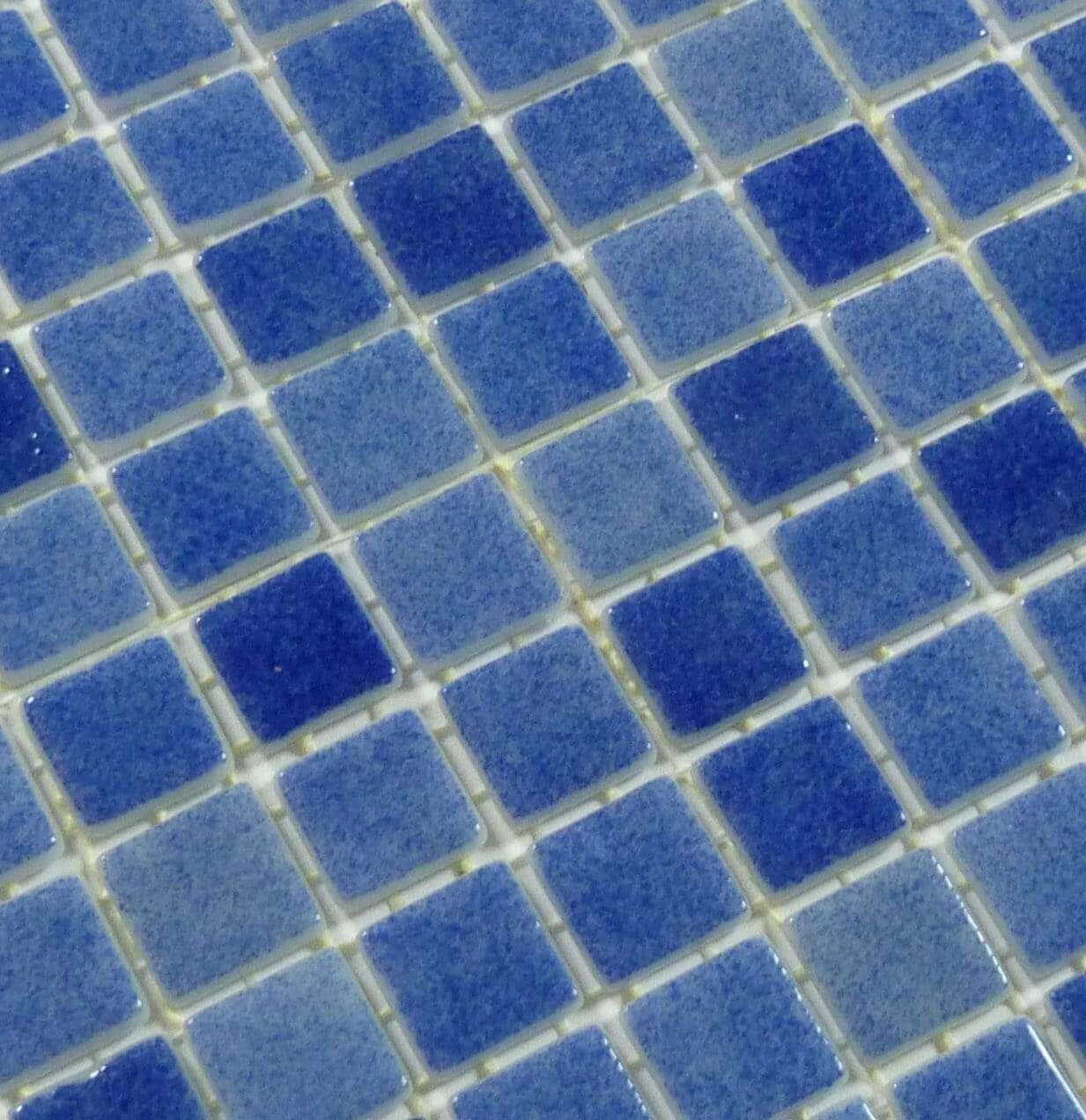 Azul Blue 7/8x7/8 Glossy Glass Tile 6 Azul Blue 7/8x7/8 Glossy Glass Tile - Image 4