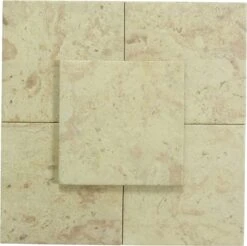 Coralina Beige 6x6 Matte Porcelain Tile