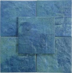 Turqueta Azor Blue 6x6 Matte Porcelain Tile